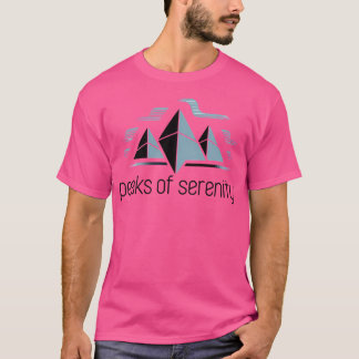 T-shirt Monts minimalistes actifs