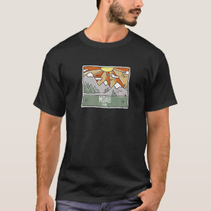 T-shirt Monts Moab Utah UT Vacances Souvenir Premium