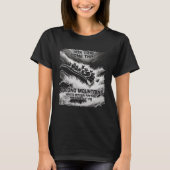 T-shirt Monts Pocono Eau Blanche Rafting River Rapids (Devant)