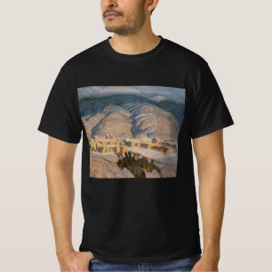 T-shirt Monts Sangre de Cristo par Blumenschein