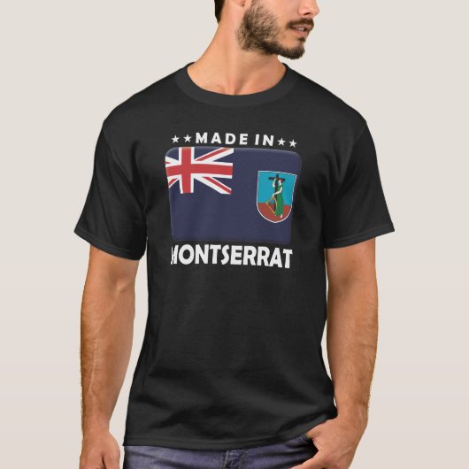 T-shirt Montserrat a fait (Devant)