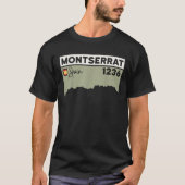 T-shirt Montserrat Hauteur Monastère Barcelone Espagne H (Devant)