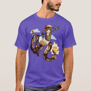 T-shirt Monty the ball python 