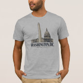 T-shirt Monument de Washington D.C. (Devant)