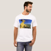 T-shirt Monument en grès dans la région de Hell Creek près (Devant entier)
