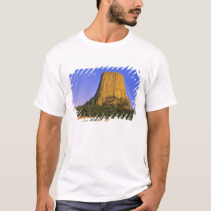 T-shirt Monument national de Devils Tower dans le Wyoming