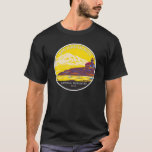 T-shirt Monument national des îles San Juan Washington<br><div class="desc">Design d'art vectoriel des îles San Juan. Le parc protège les sites archéologiques des peuples des Salish côtiers,  les phares et les vestiges des premiers colons européens américains du Pacifique Nord-Ouest.</div>