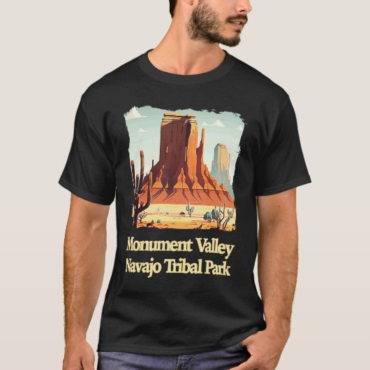 T-shirt Monument Valley Utah (Devant)