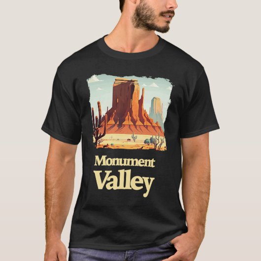 T-shirt Monument Valley Utah (Devant)