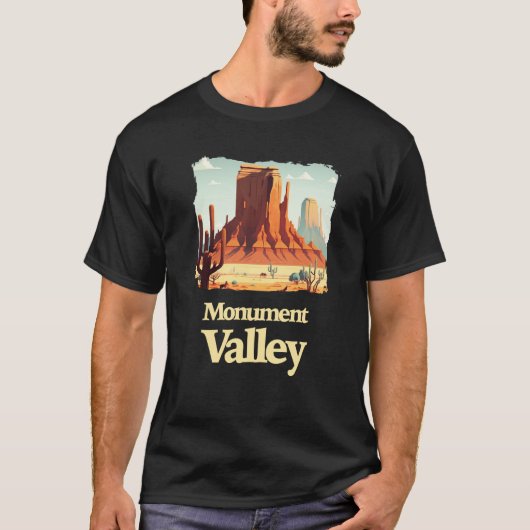 T-shirt Monument Valley Utah 1 (Devant)
