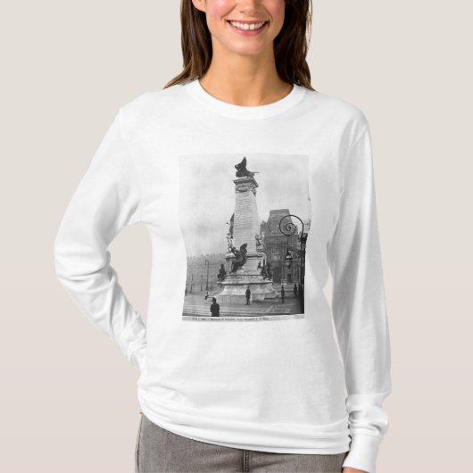 T-shirt Monument vers Léon Gambetta (Devant)