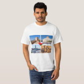 T-shirt Monuments du Sultanat d'Oman (Devant entier)