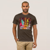 T-shirt Monuments internationaux (Devant entier)