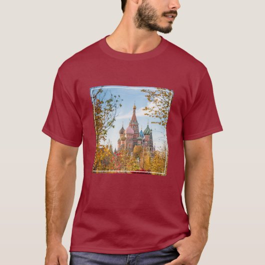 T-shirt Monuments | St. Basil's Cathedral Moscow (Devant)