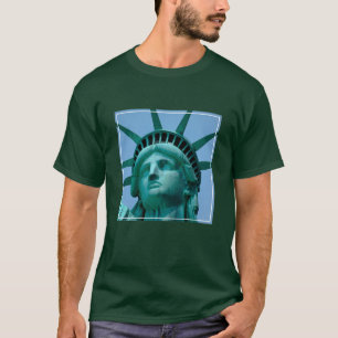 T-shirt Monuments   Statue de Liberty Face