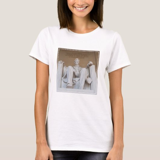 T-shirt Monuments | the Lincoln Memorial (Devant)
