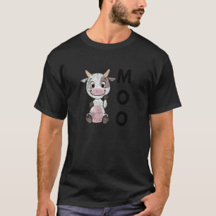 T-shirt Moo Bébé Vache ferme animal fermier vache