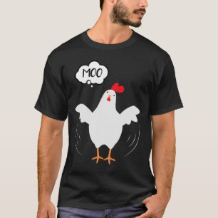 T-shirt MOO Fun CowChicken - Fun For Men and Women