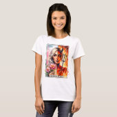 T-shirt Mood Swings, Fun, tarot, menopause, mood, humor  (Devant entier)