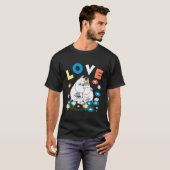 T-shirt Moomins Love Snorkmaiden Flowerbed (Devant entier)