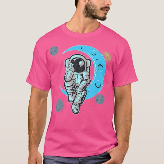 T-shirt Moon astronaute (Devant)