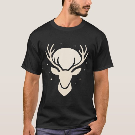 T-shirt Moon Deer (Devant)