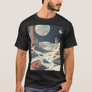 T-shirt Moon Design - Luna élégant et confortable