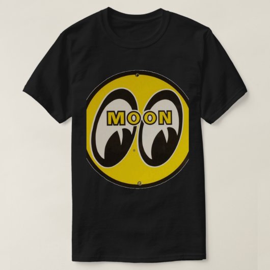 T-shirt Moon eyes Luna equipped with the  logo   (Design devant)