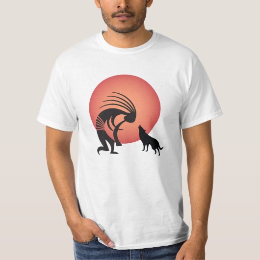 T-shirt Moon Kokopelli (Devant)