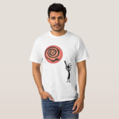 T-shirt Moon Kokopelli (Devant entier)