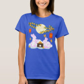 T-shirt Moon Rabbit Mooncake Osmanthus (Devant)