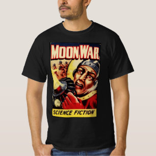 T-shirt Moon War (Couverture Vintage de la bande dessinée)