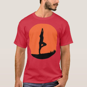 T-shirt Moon Yoga Yoga Formation Om Fitness