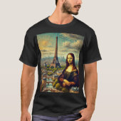 T-shirt Moona Lisa Paris (Devant)