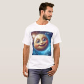 T-shirt Moonage sourit (Devant entier)