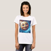 T-shirt Moonage sourit (Devant entier)