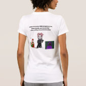 T-shirt Moondial le rebelle et tous ses amis (Dos)