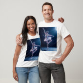 T-shirt Moonlight Ballerina – Dance of Starlit Grace (Unisexe)