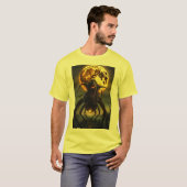 T-shirt Moonlit Mayhem : Une danse des créatures cauchemar (Devant entier)