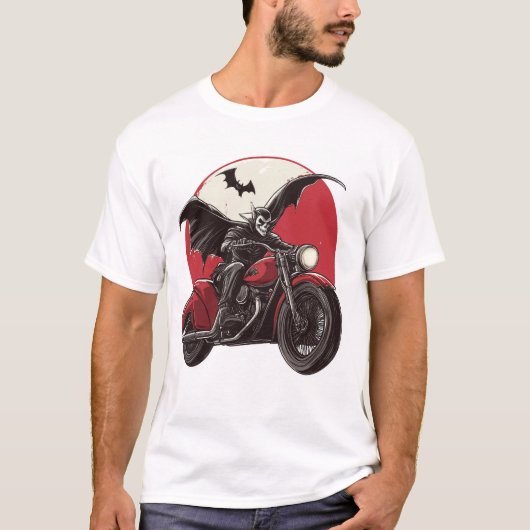 T-shirt  Moonlit Vampire Ride (Devant)