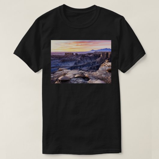 T-shirt Moonscape Overlook (Design devant)