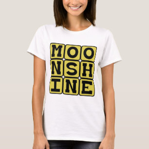 T-shirt Moonshine, Strong Liquor