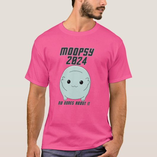 T-shirt Moopsy 2024 (Texte foncé) (Devant)