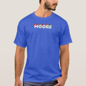 T-shirt Moore Name Funny Name Moore 80s theme (Devant)