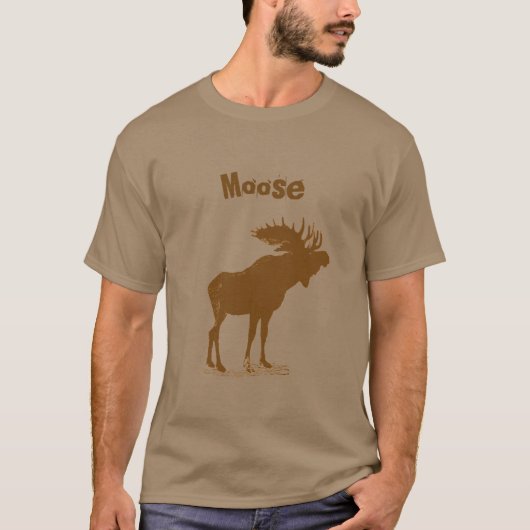 T-shirt Moose Christmas (Devant)