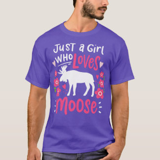 T-shirt Moose Elk Moose Lover
