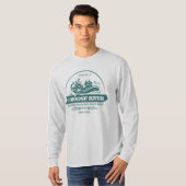 T-shirt Moose River (rafting2) (Devant entier)