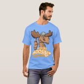 T-shirt Moose Word Pun for Animal Lovers retro (Devant entier)
