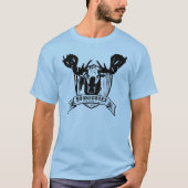 T-shirt moosecocks bleu (Devant)