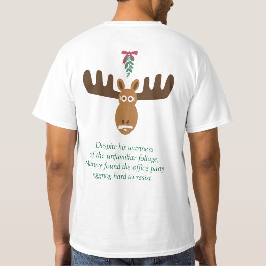 T-shirt Mooseltoe & Eggnog (Dos)